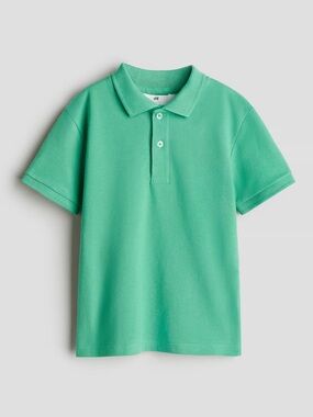 H&M, kids cotton polo shirt, size 6/7 years